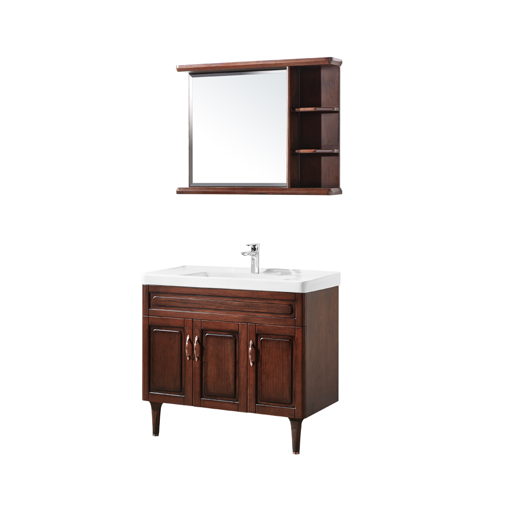 HBT507101N-095 實(shí)木浴室柜